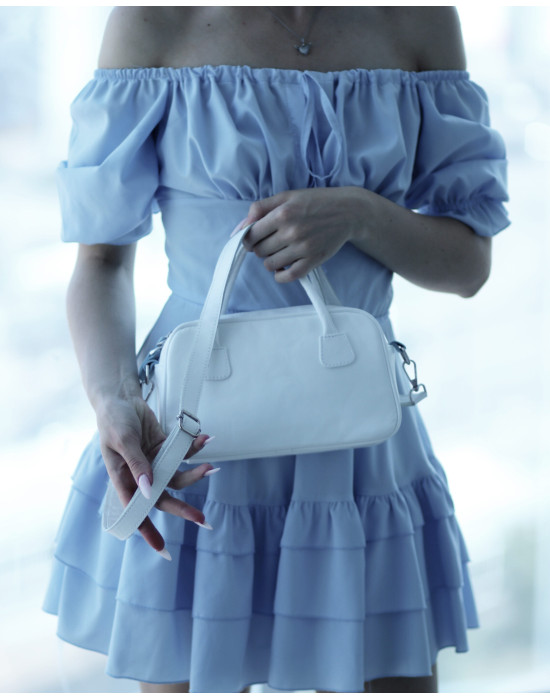 Women's bag made of genuine leather CAMERON WHITE