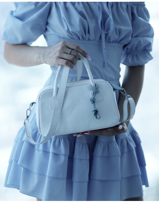 Women's bag made of genuine leather CAMERON WHITE