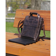 Men's laptop bag TAYFUN COFFEE additional