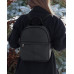 Women's backpack made of genuine leather F 63