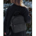 Women's backpack made of genuine leather F 63