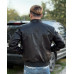 Men's leather bomber jacket KENNEDY TWIST