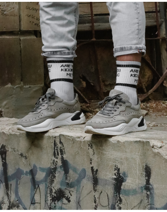 FLOYD GRAY brogue sneakers for men