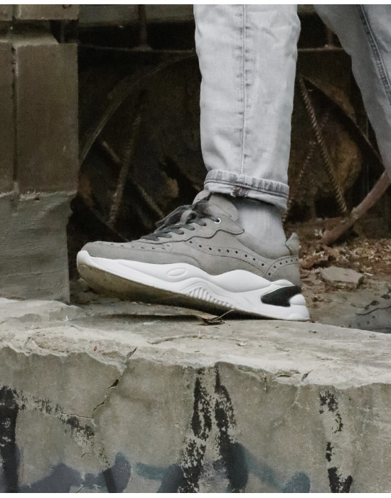FLOYD GRAY brogue sneakers for men