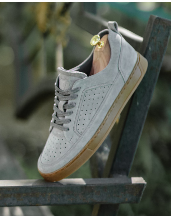 Men's sneakers with perforations LEEDS GRAY PERF